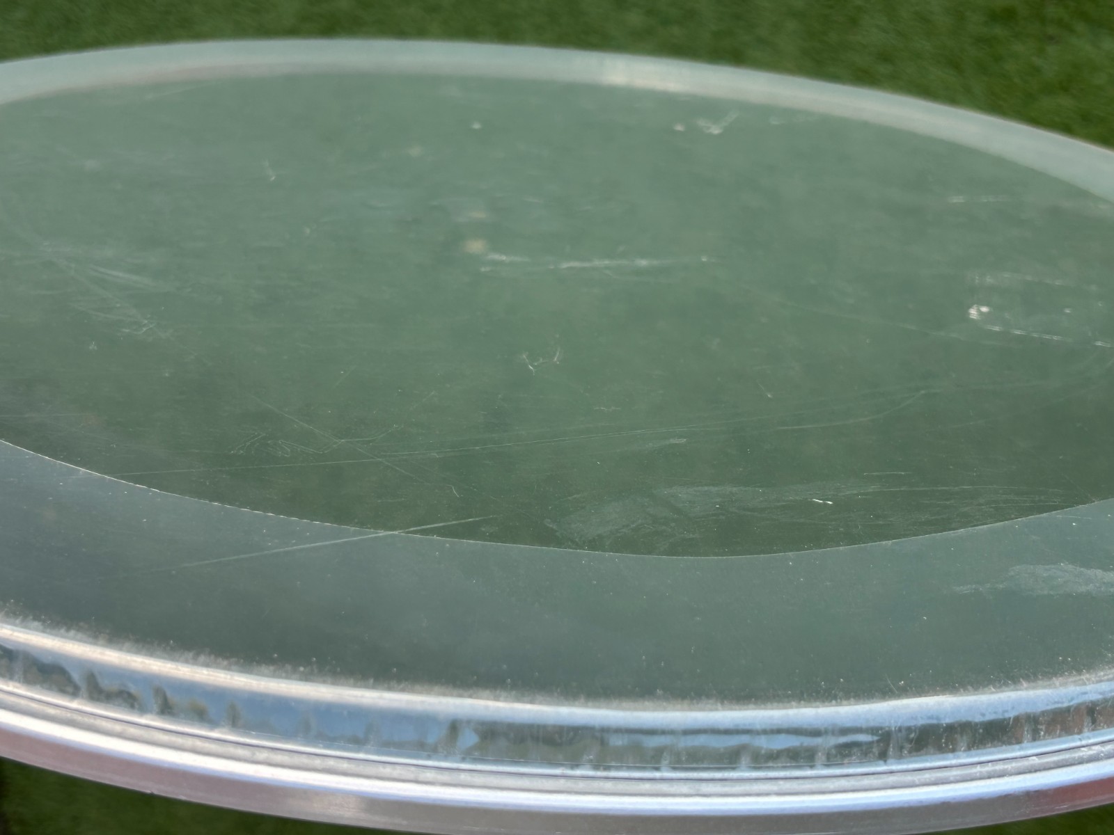 TAMA 200 HAZY 22" Bass Drum Batter head clear with inner ring photo 3