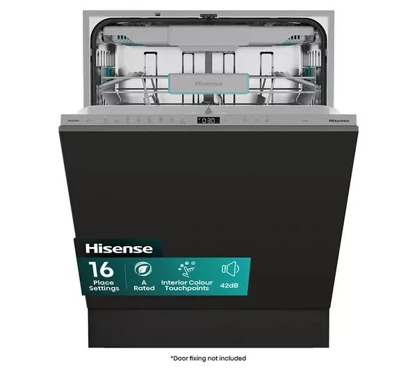 Neu Graded Hisense HV673A60UK Fullsize vollintegriert WiFi-fähig UVP 329 £ R87