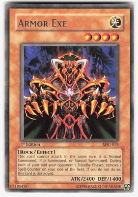 Armor Exe Rare Magician's Force MFC-075 LP-MP