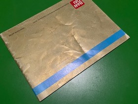 Dragon Spirit Nintendo NES Manual Instruction Booklet