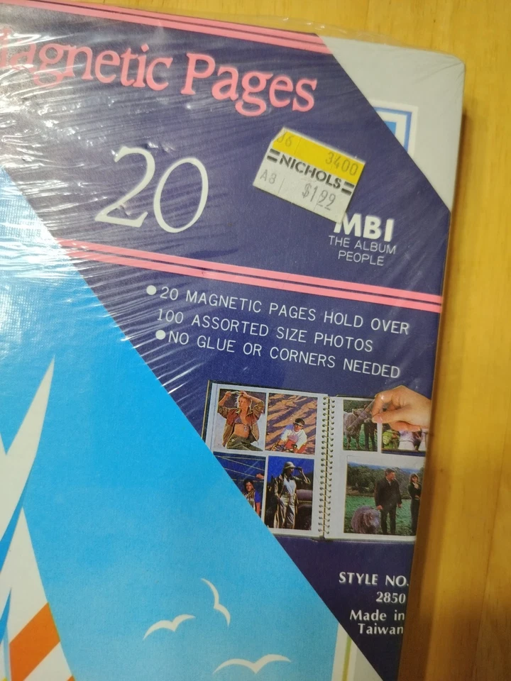 Álbum de fotos magnético MBI 20 páginas nuevo de colección ESTILO 2850 SELLADO Foto 2 de 3