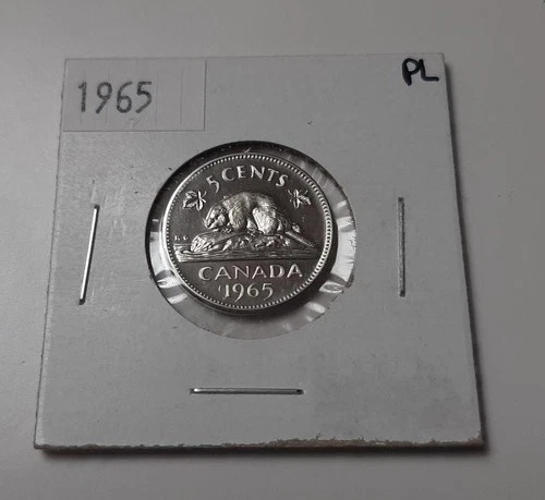 1965 Canada 5 Cents — photo from the most recent tracked eBay sale