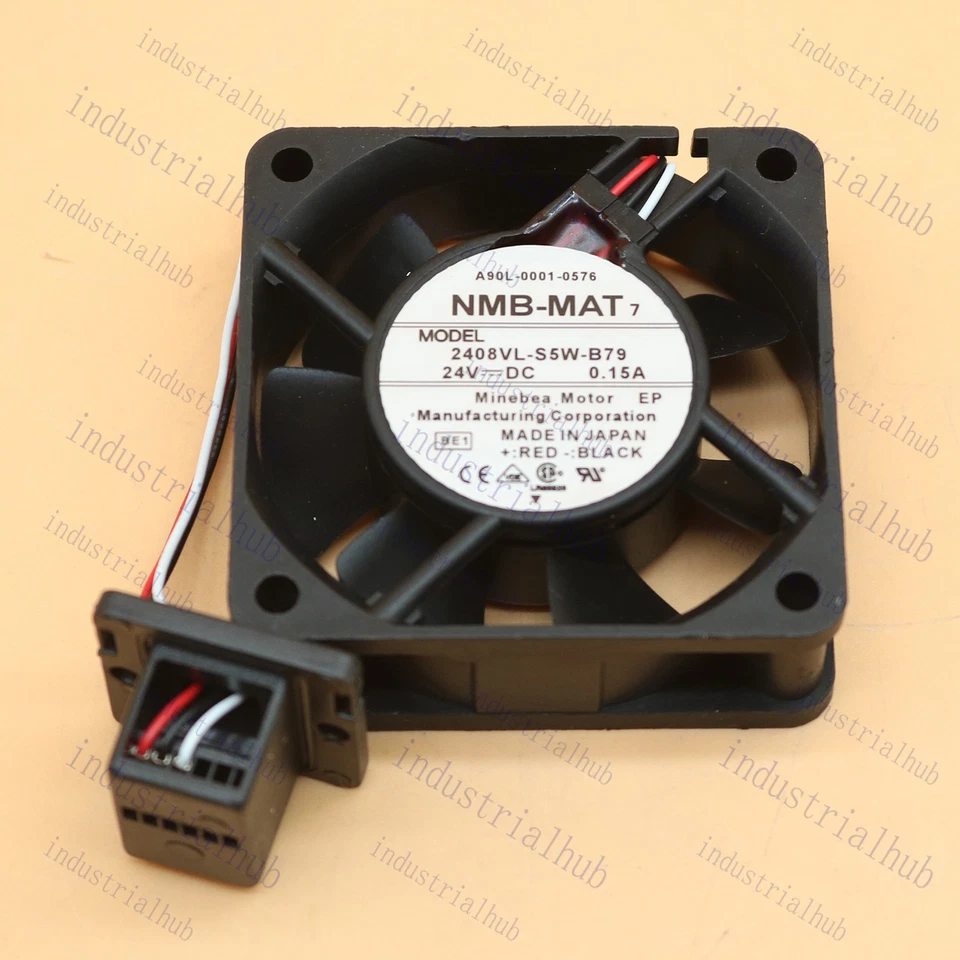 1PS For Fanuc 2408VL-S5W-B79 CNC machine system cooling fan New Free Shipping - Image 3 of 4