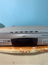 RCA RP8078 5-Disc CD Changer CD/MP3 Silver