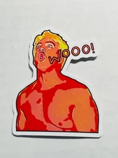 Ric Flair Wooo! Oddball WWE Wrestling Sticker - New NRMINT-MINT QTY