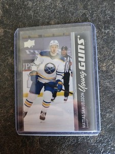 2021-22 Upper Deck Series 1 Young Guns Mattias Samuelsson YG RC Card# 230