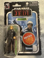 Star Wars Retro Collection Luke Skywalker  Jedi Knight  Action Figure 3.75