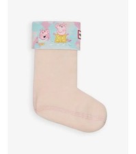 HUNTER Special Edition Peppa Pig Kids Boot Sock Rose XL kids child