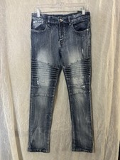 Y2k Southpole Jeans Boys 16 Distressed Stretch Jeans