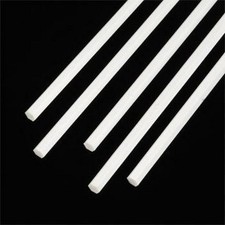 Plastruct 90876 .100" x 10" Hexagonal Styrene Rod Pack of 5 