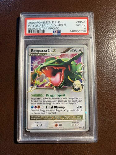 Rayquaza C LV.X graded PSA 4 for sale on eBay