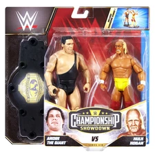 WWE Hulk Hogan vs Andre the Giant Championship Showdown 2-Pack Action Figures