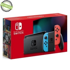 Nintendo Switch Console 32GB Built-in WiFi- Neon with improved battery