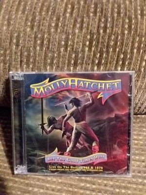 MOLLY HATCHET LET THE GOOD TIMES ROLL LIVE ON THE RADIO-CD-VERY RARE OOP