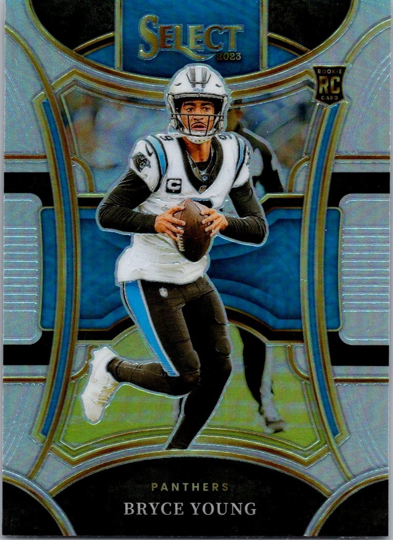2023 BRYCE YOUNG PANINI SELECT NFL #413 SUITE LEVEL SILVER SP ROOKIE RC CARD