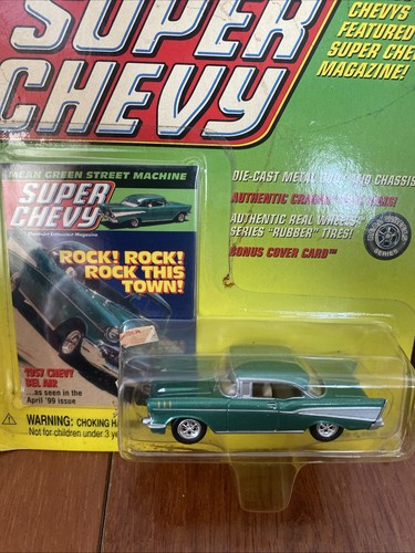 2 Johnny Lightning 1999 Super Chevy Real Wheel Series W/ Bonus Card READ - Picture 2 of 19