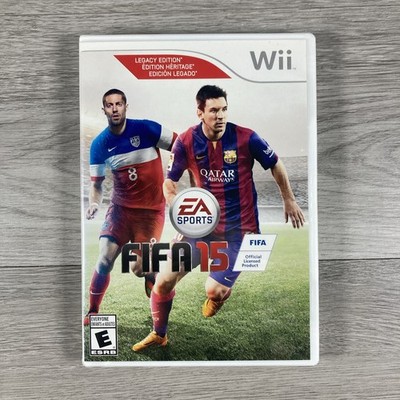 FIFA 15 Legacy Edition for Nintendo Wii - Complete Game Tested Free Shipping