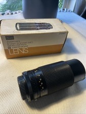 Vintage Sears 80-200mm f4 Zoom Lens Canon Mount Macro One Touch w Box