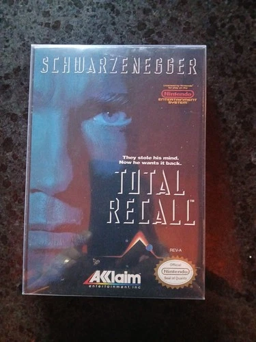 total recall nes Cib Nice!