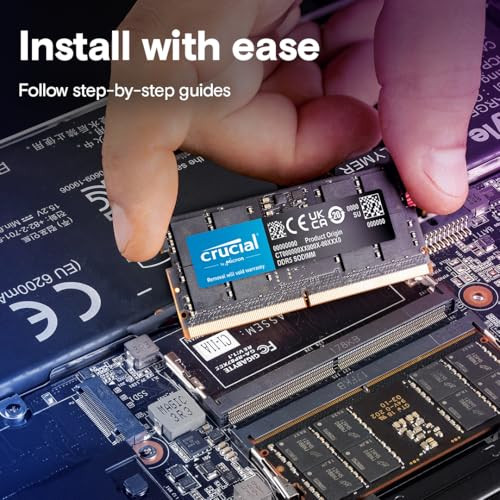 Crucial RAM 64GB Kit (2x32GB) DDR5 5600MHz Laptop Memory