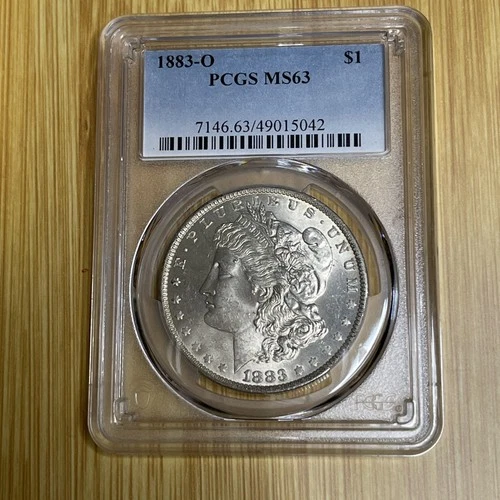 1883-O $1 Morgan Silver Dollar PCGS MS 63