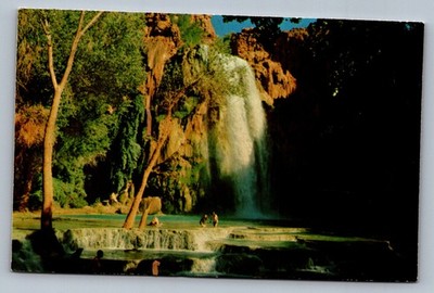 1930s Havasu Falls Grand Canyon AZ Postcard