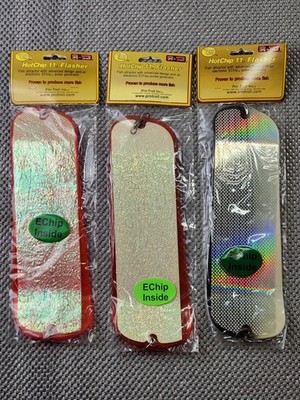 Pro Troll HotChip 11 Flasher/Dodger EChip Inside    11'' New Lot Of 3