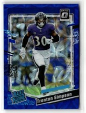 2023 Donruss Optic #209 Trenton Simpson Rookie Blue Scope