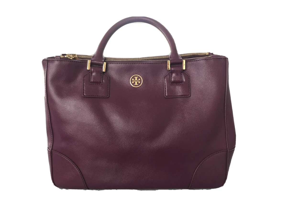 Tory burch robinson clearance double zip tote