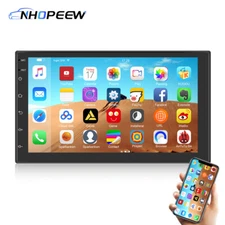 7" Double 2 Din Car Stereo Radio Android 12 GPS NAV Bluetooth Wifi FM USB RDS