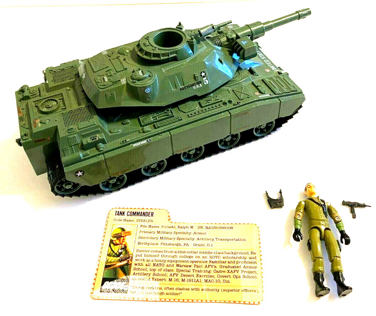 GIジョー 砲台 VINTAGE 1980'S G.I. JOE MOBAT MOTORIZED BATTLE
