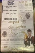 CASE Dragon Shields Harry Potter: Gryffindor Brushed Art Standard Card Sleeves