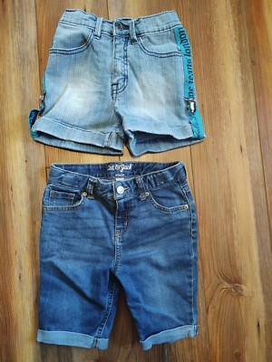 Lot Of Girl's Pepe Jeans London & Cat & Jack Jean Shorts - Sz. 6
