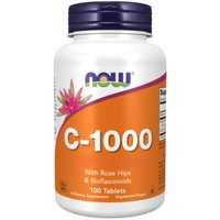 NOW Foods, C-1000, Sustained Release, 100 Veg. Tabletten - Blitzversand