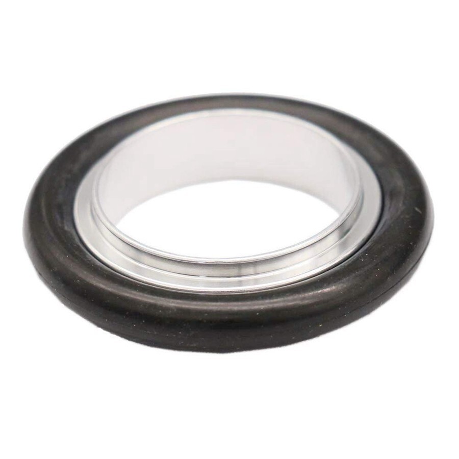 2 sets KF16 Aluminium vacuum Quick Flange clamp + centering ring w/ O