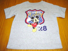 New Disney Mickey Mouse Classic Grey Vintage style T-Shirt Baby Boy's 18 month