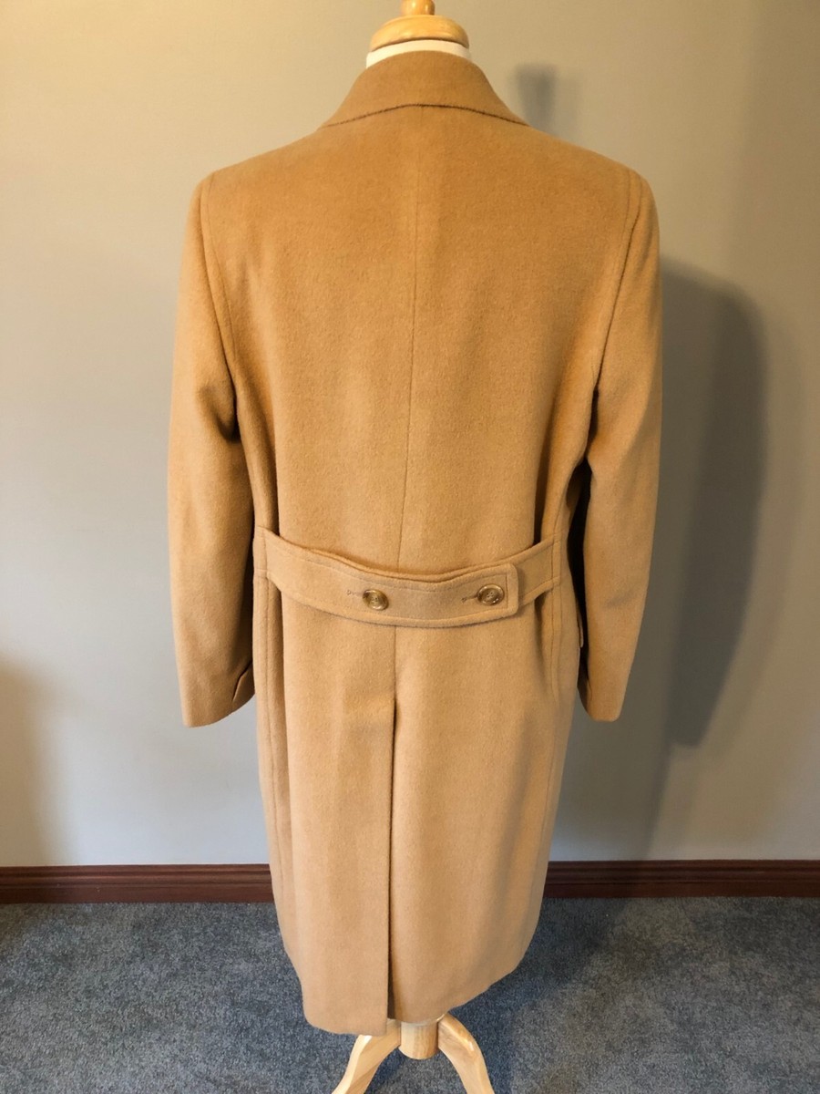 Men's Vintage Carroll & Co Camel Hair Polo Coat Overcoat Men's Vintage Carroll & Co Camel Hair Polo Coat Overcoat