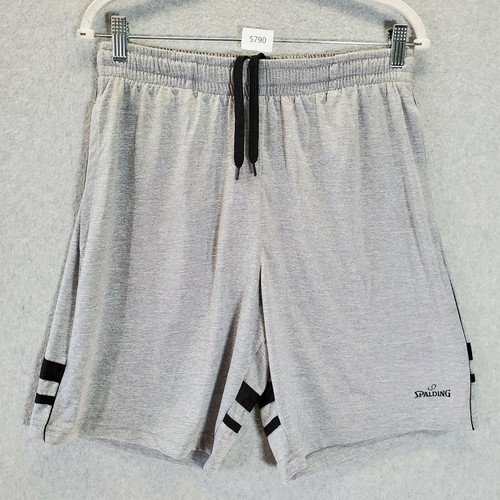 Spalding Shorts Men Large Gray 