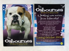 CHEAP PROMO CARD: THE OSBOURNES TV SHOW (Inkworks 2002) #Pi Website Offer