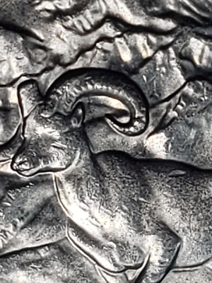 2012-P Alaska Denali ATB Quarter - WDDR-002 Doubled Die Reverse