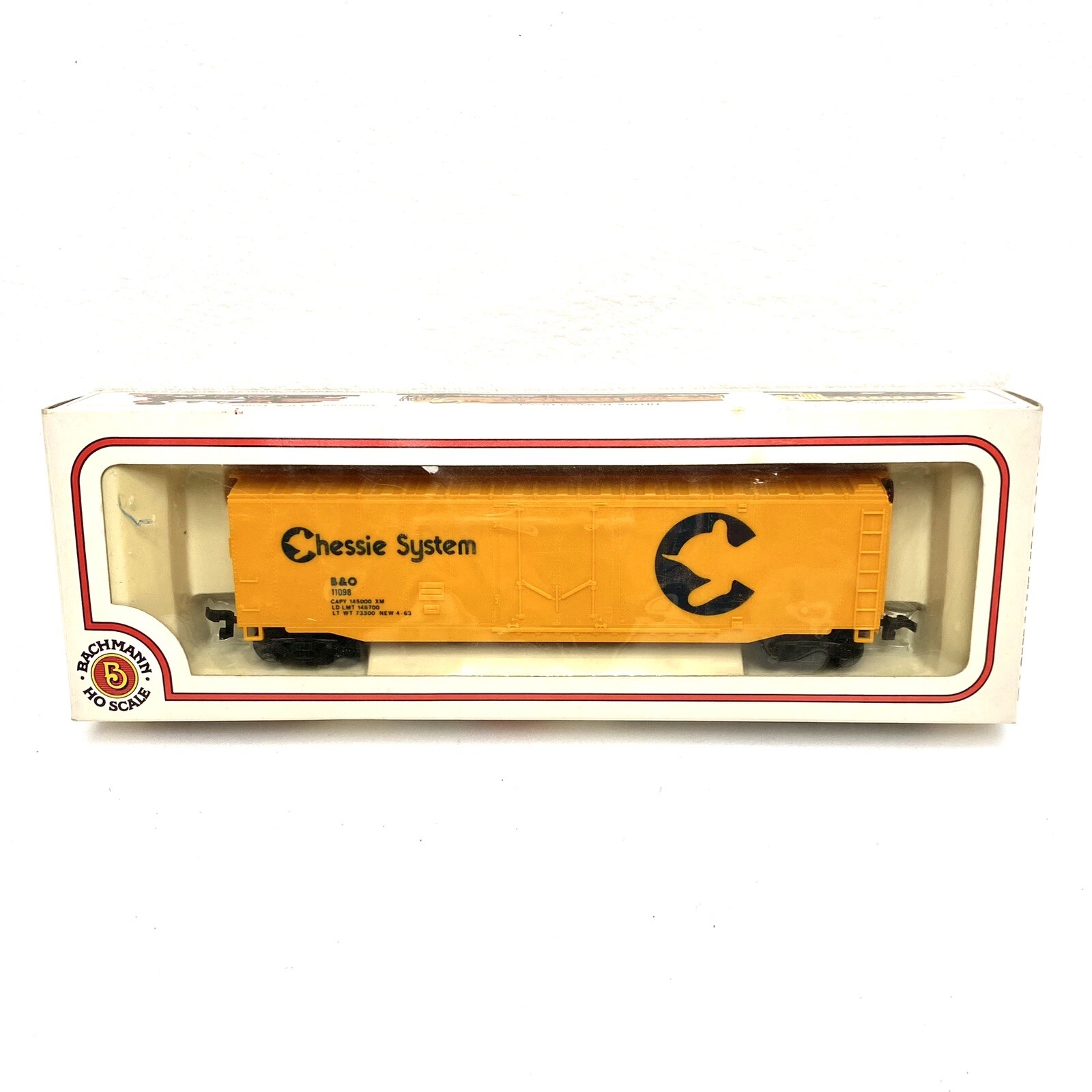 Bachmann HO Scale CHESSIE SYSTEM B&O 11098 PLUGDOOR BOXCAR In Original Box eBay