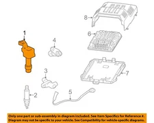 GM OEM 06-17 Aura Electrical Ignition System-Ignition Coil 12638824