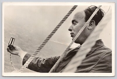 BALLOON John Boesman Mimi Dutch  First Flight signed  Zambia Postcard f1