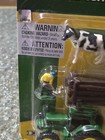 ERTL John Deere Farm Set 10 Piece Tractor Trailer Fence People Cows NOS — photo 7