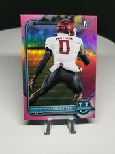 2022 Bowman University JAYLEN WATSON Pink Refractor 1st Bowman #76