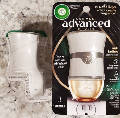 Air Wick Advanced Plug-In Scented Oil Warmer Plus An Additional Warmer 