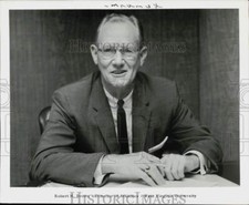 Press Photo Director of Athletics Robert N. Brown at West Virginia University.