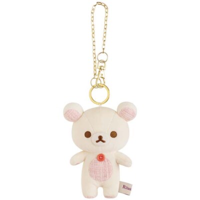 Rilakkuma Korilakkuma Plush Mascot Keychain Bagcharm From JAPAN BRAND-NEW