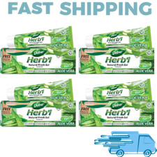 Pasta de dientes Dabur Herbal Natural Fresh Gel Aloe Vera 150 gm sin cepillo de dientes