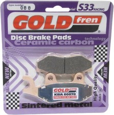 Goldfren S33 Brake Pads Rear For Triumph Trophy 1200 4 cyl Frm VIN4902 1994-2001
